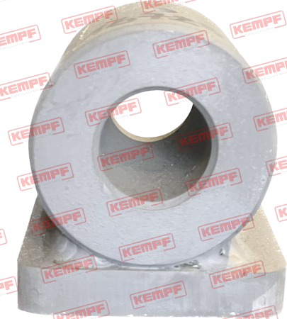124706 Kempf Halter f. Umlenkrolle im Chassis, links